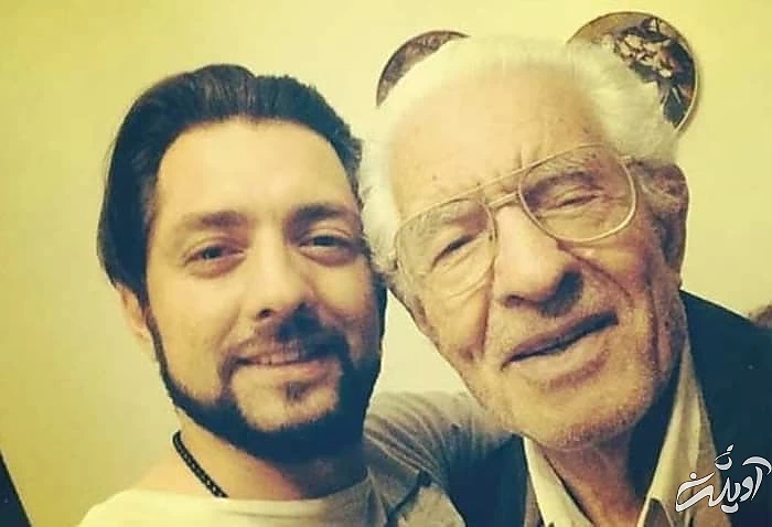 بهرام رادان و پدرش رضا رادان پدر بهرام رادان